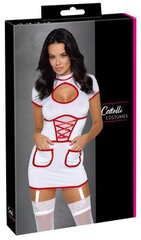 Cottelli Lingerie эротический костюм медсестры цена и информация | Сексуальное женское белье | kaup24.ee