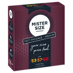 Презервативы Mister Size, 3 шт. цена и информация | Презервативы | kaup24.ee