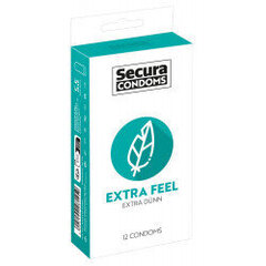 Kondoomid Secura Extra Feel, 12 tk hind ja info | Kondoomid | kaup24.ee