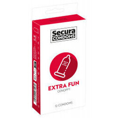 Kondoomid Secura Extra Fun, 12 tk hind ja info | Kondoomid | kaup24.ee