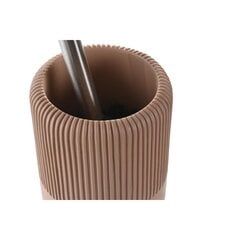 Щетка для унитаза DKD Home Decor 9,5 X 9,5 X 36,5 CM Натуральный Серый Цемент цена и информация | Аксессуары для ванной комнаты | kaup24.ee