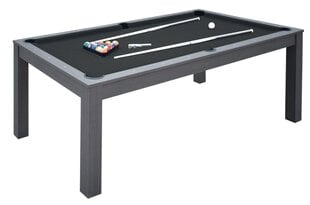 Pool table GARLANDO MIAMI Grey Oak цена и информация | Бильярд | kaup24.ee