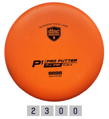 Discgolfi ketas Discmania Putter D-Line P1 Flex 2, oranž цена и информация | Discgolf | kaup24.ee