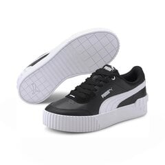 Vabaajajalatsid naistele Carina Lift Puma Black-Puma White - 37303106 37303106.40 цена и информация | Спортивная обувь, кроссовки для женщин | kaup24.ee