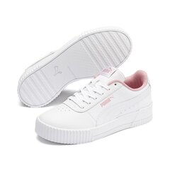 Повседневная обувь для подростков Carina L Jr Puma White-Puma White - 37067702 37067702.39 цена и информация | Детская спортивная обувь | kaup24.ee