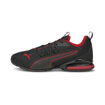 Treeningjalatsid meestele Axelion NXT Puma Black-Urban Red - 19565601 19565601.44 hind ja info | Spordi- ja vabaajajalatsid meestele | kaup24.ee