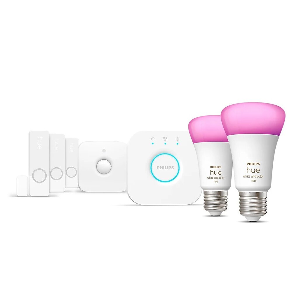 Philips Hue Secure stardikomplekt kontaktanduritega hind ja info | Lambipirnid, lambid | kaup24.ee