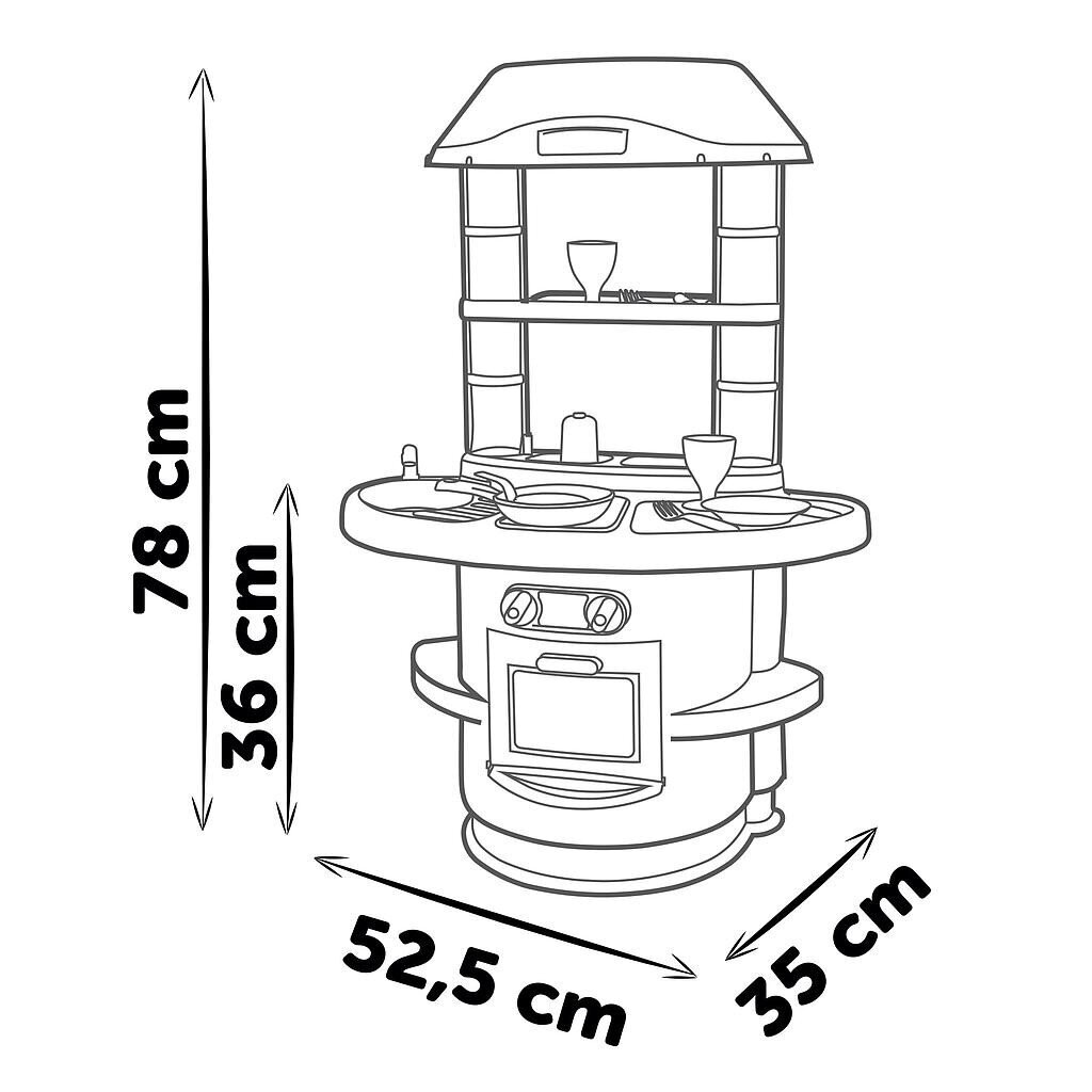 Smoby köök Nova hind ja info | Tüdrukute mänguasjad | kaup24.ee