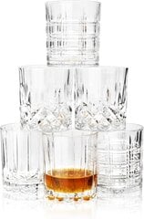 Pliivabast kristallist viskiklaasid Kanars, 6tk, 300ml цена и информация | Стаканы, фужеры, кувшины | kaup24.ee