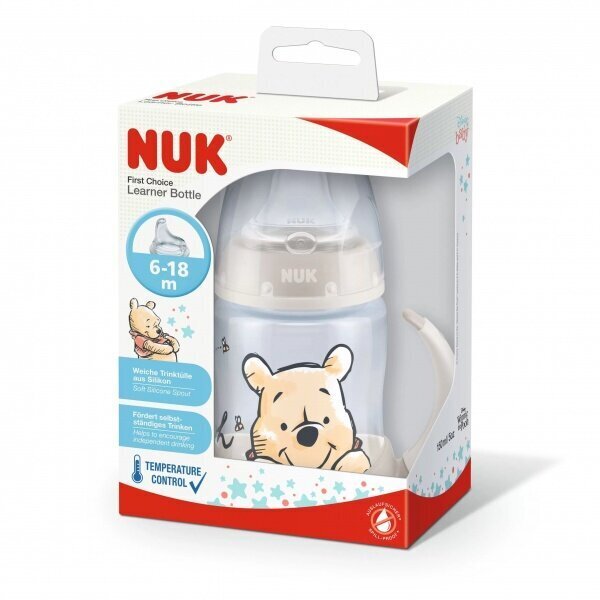 Sangadega pudel Nuk Disney, 6 kuud+, 150 ml hind ja info | Lutipudelid ja aksessuaarid | kaup24.ee