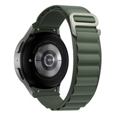 Kellarihm Tech-Protect Nylon Pro Samsung Galaxy Watch4/5/5 Pro, military green цена и информация | Аксессуары для смарт-часов и браслетов | kaup24.ee