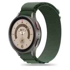 Tech-Protect ремешок для часов Nylon Pro Samsung Galaxy Watch4/5/5 Pro, military green цена и информация | Аксессуары для смарт-часов и браслетов | kaup24.ee