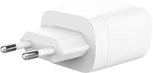 Silicon Power charger USB-C/USB QM25 30W, white цена и информация | Зарядные устройства для телефонов | kaup24.ee