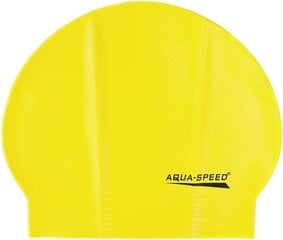 Шапочка для плавания Aqua-Speed ​​Soft, желтая цена и информация | Шапки для плавания | kaup24.ee