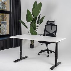 Регулируемый стол Ergostock Forza line 120x65 White цена и информация | Компьютерные, письменные столы | kaup24.ee
