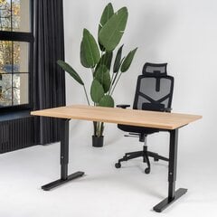 Reguleeritav laud Ergostock Forza line 180x80 Oak цена и информация | Компьютерные, письменные столы | kaup24.ee