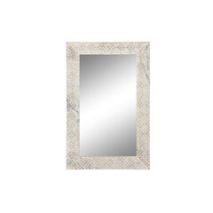 Настенное зеркало DKD Home Decor (76,5 x 3 x 122 cm) белое цена и информация | Подвесные зеркала | kaup24.ee