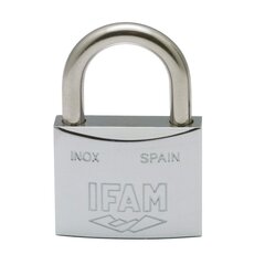 Замок с ключом IFAM Inox 40 Арка Нержавеющая сталь (40 mm) цена и информация | Дверные замки | kaup24.ee