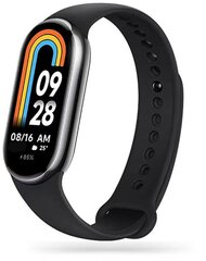 Tech-Protect ремешок для часов IconBand Xiaomi Smart Band 8, черный цена и информация | Аксессуары для смарт-часов и браслетов | kaup24.ee