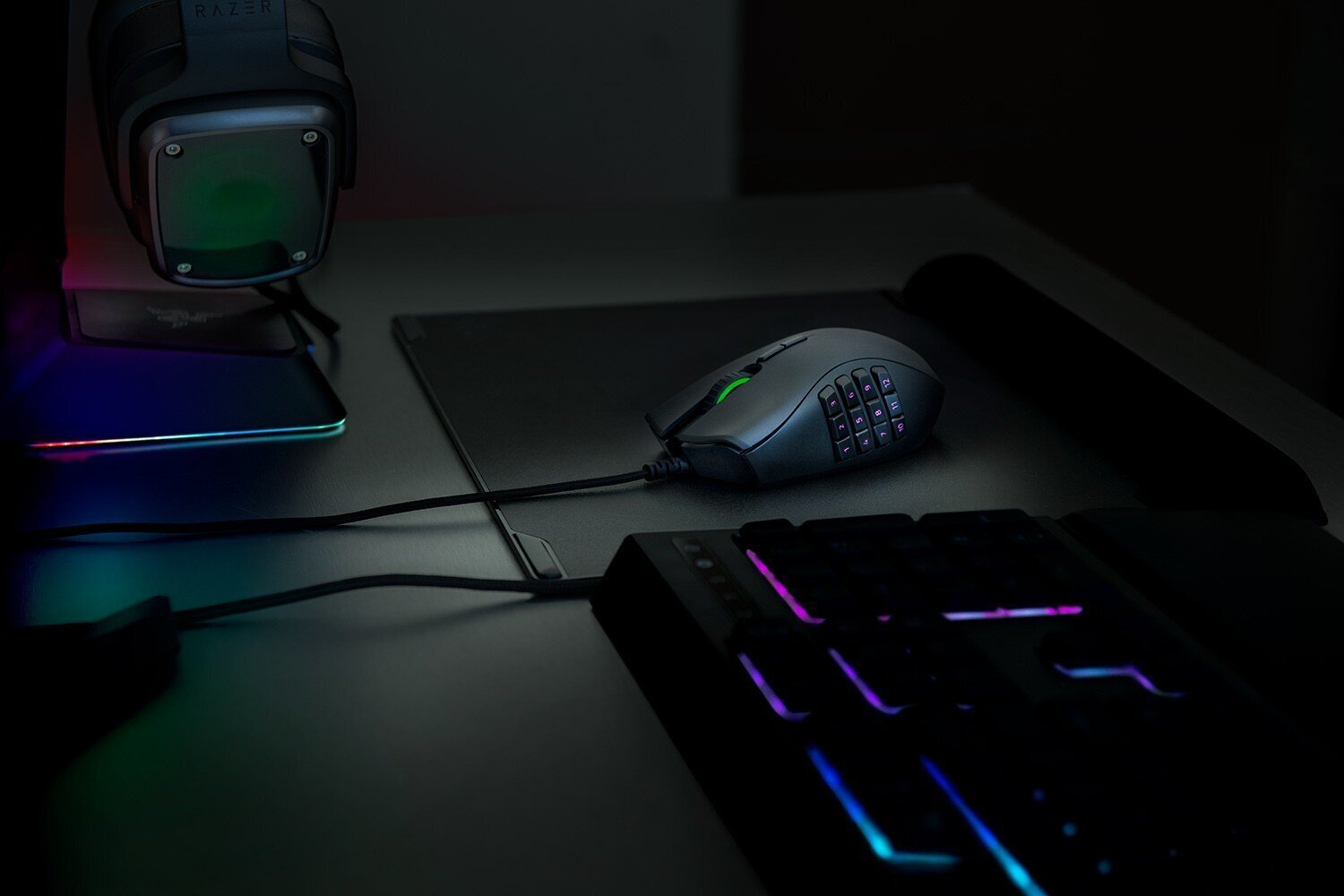 Razer Naga Trinity, must hind ja info | Hiired | kaup24.ee