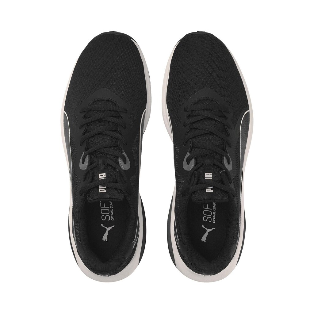 Jooksujalatsid meestele Twitch Runner Puma Black-Puma White - 37628901 37628901.44 цена и информация | Spordi- ja vabaajajalatsid meestele | kaup24.ee