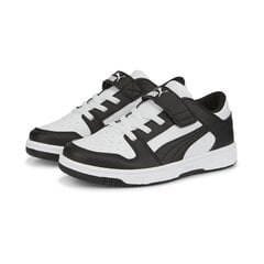 Повседневные кроссовки для мальчиков Puma Rebound Layup Lo SL V PS 37049216, белые цена и информация | Детская спортивная обувь | kaup24.ee