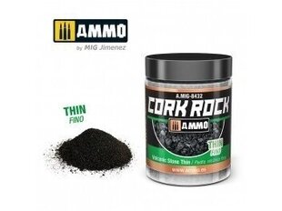 Pelletid Ammo Mig Cork Rock Volcanic Rock Thin 8432, 100ml цена и информация | Принадлежности для рисования, лепки | kaup24.ee