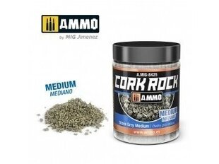 Pellets Ammo Mig Cork Rock Stone Grey Medium, 100 ml hind ja info | Kunstitarbed, voolimise tarvikud | kaup24.ee
