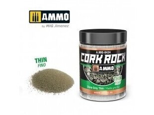 Pelletid Ammo Mig Cork Rock 8424, kivihall, õhuke, 100ml hind ja info | Kunstitarbed, voolimise tarvikud | kaup24.ee