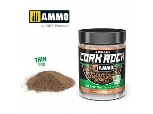 Пробковые гранулы Ammo Mig Cork Rock  Thin цена и информация | Принадлежности для рисования, лепки | kaup24.ee