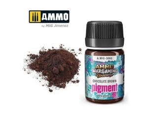 AMMO MIG - Пигмент Chocolate Brown, 35ml, 3060 цена и информация | Принадлежности для рисования, лепки | kaup24.ee