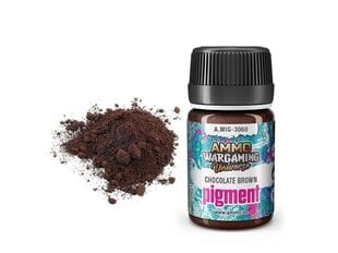AMMO MIG - Пигмент Chocolate Brown, 35ml, 3060 цена и информация | Принадлежности для рисования, лепки | kaup24.ee