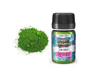 Pigment Ammo Mig Lime Green, 35ml, 3053, roheline hind ja info | Kunstitarbed, voolimise tarvikud | kaup24.ee