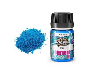 AMMO MIG - Пигмент Cyan, 35ml, 3051 цена и информация | Принадлежности для рисования, лепки | kaup24.ee