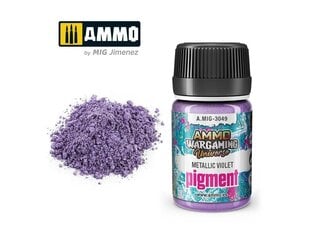 AMMO MIG - Пигмент Metallic Violet, 35ml, 3049 цена и информация | Принадлежности для рисования, лепки | kaup24.ee