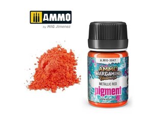 Пигмент Ammo Mig Metallic Red, 35мл, 3047 цена и информация | Принадлежности для рисования, лепки | kaup24.ee