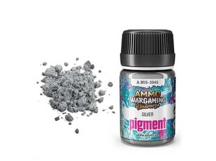 Pigment Ammo Mig Silver, 35ml, 3045, hõbe hind ja info | Kunstitarbed, voolimise tarvikud | kaup24.ee