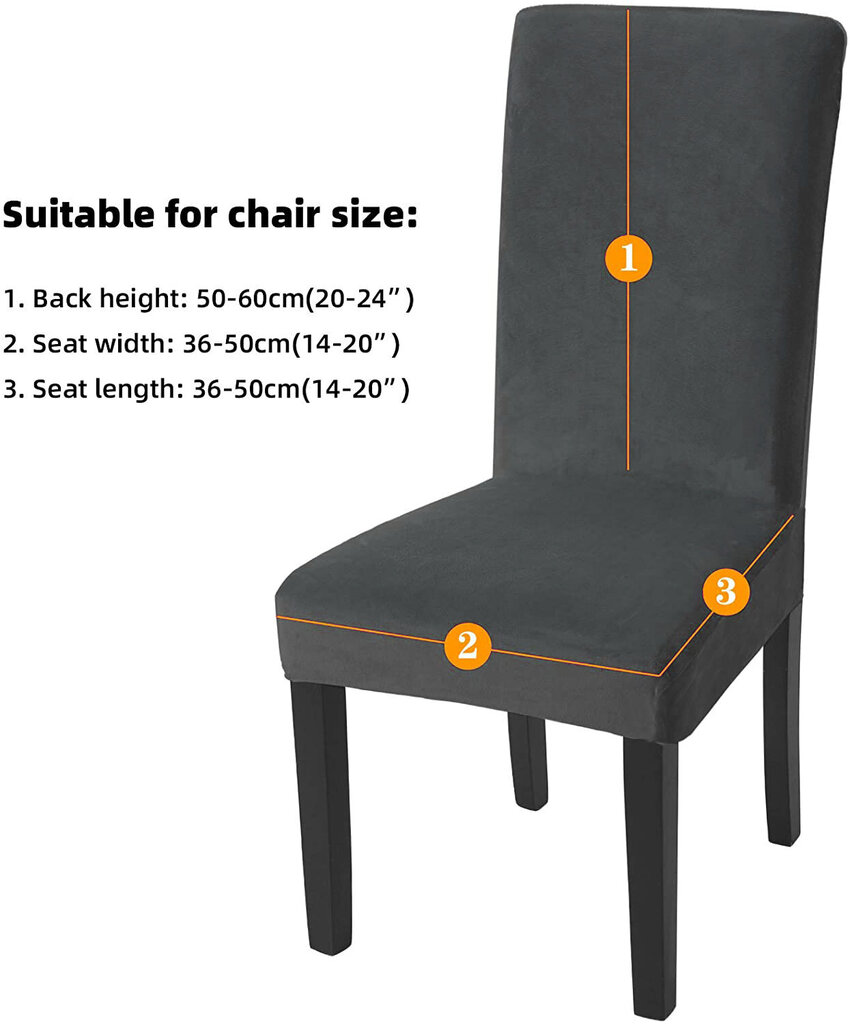 Veniv toolikate veluurist, pronks, 4 tk цена и информация | Mööblikatted | kaup24.ee