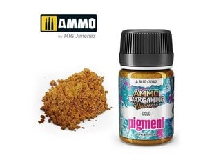 AMMO MIG - Пигмент Gold, 35ml, 3042 цена и информация | Принадлежности для рисования, лепки | kaup24.ee