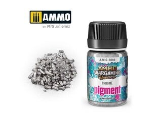 AMMO MIG - Пигмент Chrome, 35ml, 3040 цена и информация | Принадлежности для рисования, лепки | kaup24.ee