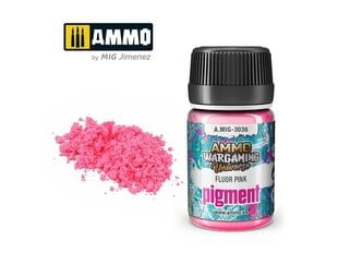 Pigment Ammo Mig Fluor Pink, 35ml, 3036, roosa hind ja info | Kunstitarbed, voolimise tarvikud | kaup24.ee