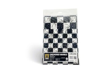 AMMO MIG - материал для моделирования Checkered Marble. Round die-cut for bases for wargames 8784 цена и информация | Принадлежности для рисования, лепки | kaup24.ee