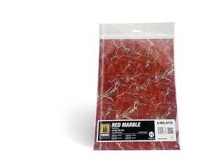 AMMO MIG - материал для моделирования Red Marble. Round die-cut for bases for wargames 8778 цена и информация | Принадлежности для рисования, лепки | kaup24.ee