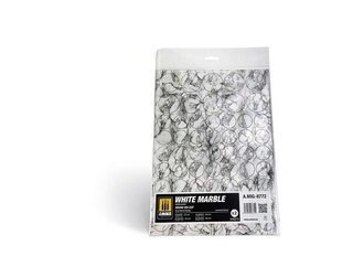 AMMO MIG - материал для моделирования White Marble. Round die-cut for bases for wargames 8772 цена и информация | Принадлежности для рисования, лепки | kaup24.ee