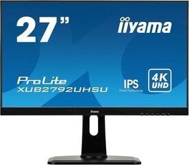IIyama PLXUB2792UHSU-B1 UHD hind ja info | Monitorid | kaup24.ee