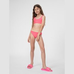 4F Ujumistrikoo Tüdrukutele, roosa hind ja info | Tüdrukute trikood | kaup24.ee