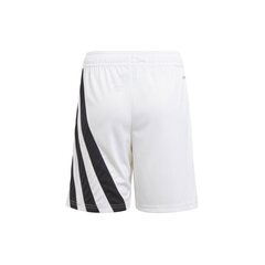Lühikesed püksid poistele Adidas Fortore 23 Jr. IK5734, valge/must hind ja info | Poiste lühikesed püksid | kaup24.ee