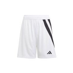 Lühikesed püksid poistele Adidas Fortore 23 Jr. IK5734, valge/must hind ja info | Poiste lühikesed püksid | kaup24.ee