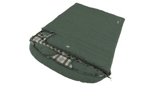 Magamiskott Outwell Camper Lux Double, 235x150 cm, roheline цена и информация | Cпальный мешок | kaup24.ee