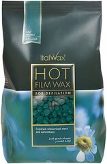 Горячий пленочный воск Italwax Hot Film Wax Azulene 500г цена и информация | Средства для депиляции | kaup24.ee